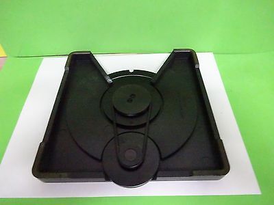 MICROSCOPE PART LEITZ GERMANY ROTABLE STAGE TABLE AS IS  BIN#67-01