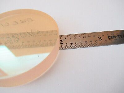 OPTICAL FLAT GLASS ZERODUR COATED LASER PRO OPTICS AS PICTURED #F2-A-122