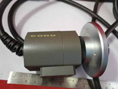COHU CAMERA MICROSCOPE INSPECTION TOOL OPTICS AS IS #91-51