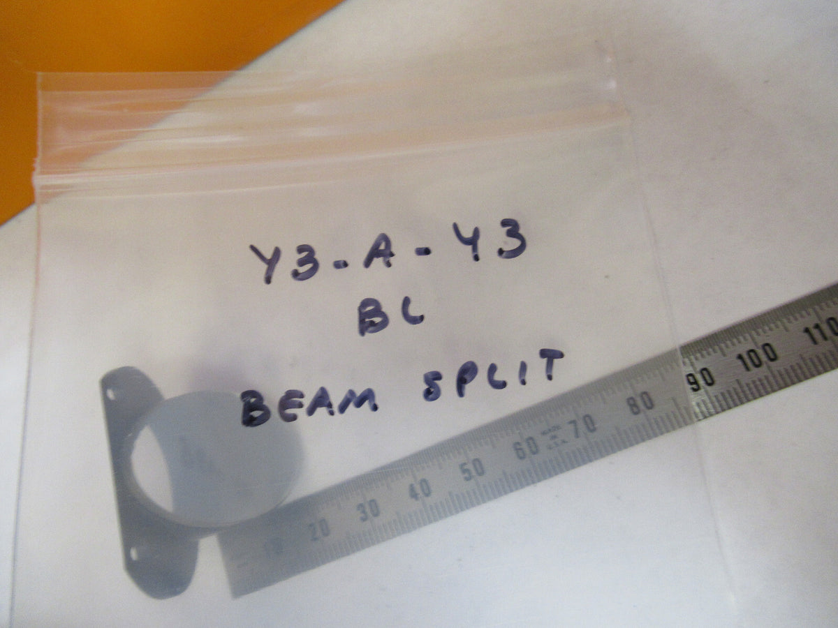 BAUSCH LOMB BEAM SPLITTER OPTICS MICROSCOPE PART AS PICTURED Y3-A-43