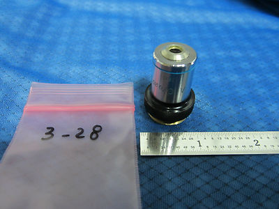 Microscope Part Objective Tasco 10X #3-28 Optics