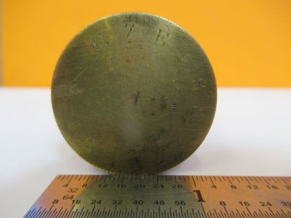 Antique Empty Carl Zeiss AG Germany 1800's Brass Can Microscope Part