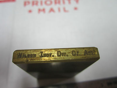 METROLOGY INSPECTION ROCKWELL HARDNESS TEST STANDARD BIN#5-31