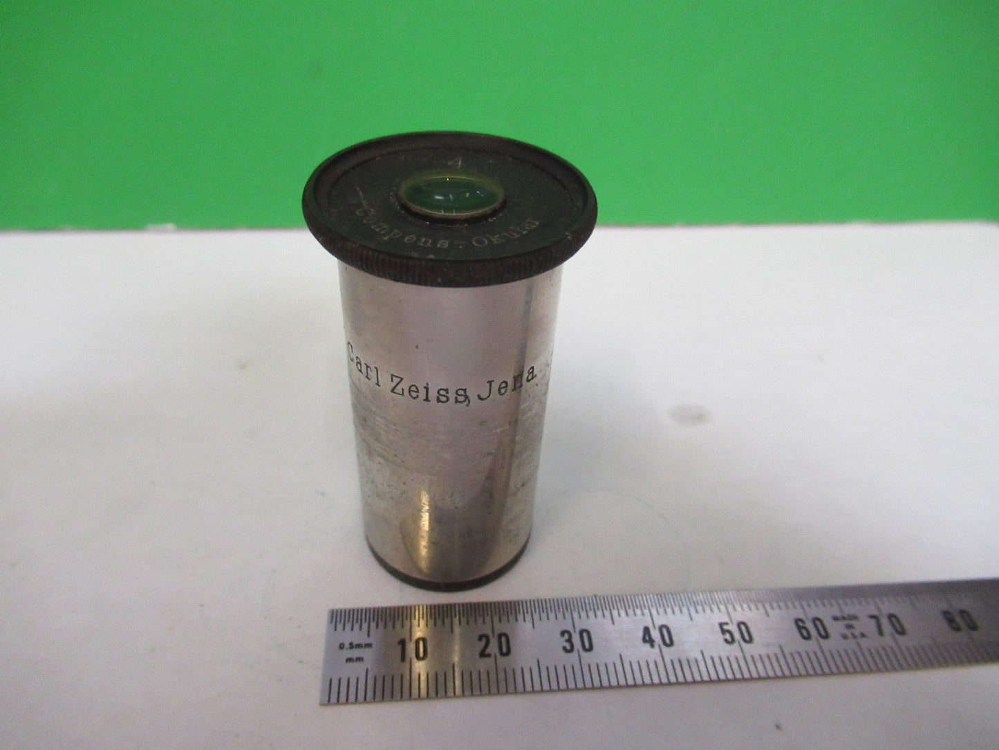 CARL ZEISS GERMANY OCULAR EYEPIECE LENS MICROSCOPE PART AS PICTURED W3-C-41