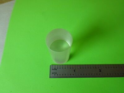 OPTICAL CYLINDER THICK LENS POLISH DULL END FACES OPTICS #84-A-17