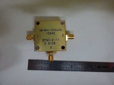 MINI CIRCUITS ZFSC-2-11 FREQUENCY RF MICROWAVE AS IS BIN#W5-A-14