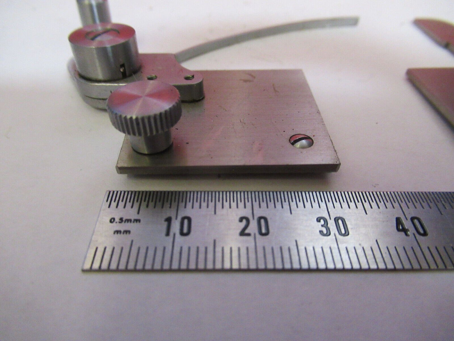 ANTIKE CLIPS-BAUGRUPPE BAUSCH LOMB MIKROSKOPTEIL WIE ABGEBILDET &amp;S9-A-71 