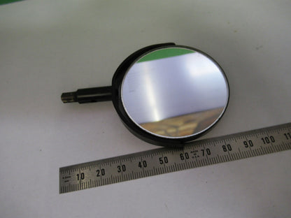 ANTIQUE BAUSCH LOMB MIRROR ASSEMBLY OPTICS MICROSCOPE PART AS PICTURED  V3-A-52