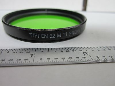 Optical Tiffen 62 mm Green Filter Laser Optics