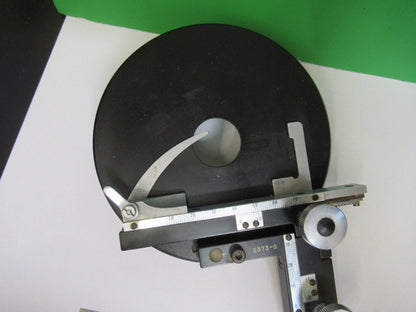 Wild Swiss M11 Bino Stage Xy Table Microscope Part