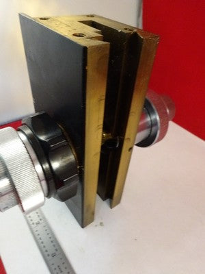 Microscope Part Wild Swiss M20 Brass Stage Micrometer