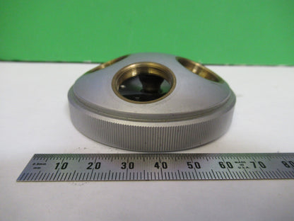 NIKON JAPAN NOSEPIECE MICROSCOPE PART AS PICTURED AS PICTURED W3-C-37