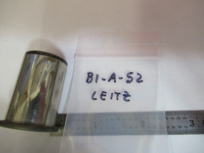 ANTIQUE ERNST LEITZ  "10" EYEPIECE MICROSCOPE PART OPTICS AS PICTURED #B1-A-52