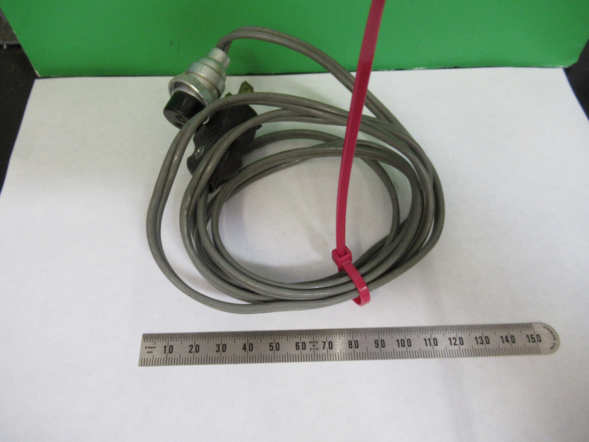 UNITRON JAPAN POWER CABLE MICROSCOPE PART AS PICTURED X4-A-22