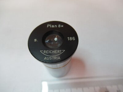 REICHERT AUSTRIA EYEPIECE PLAN 8X MICROSCOPE PART OPTICS AS PICTURED &3K-A-48