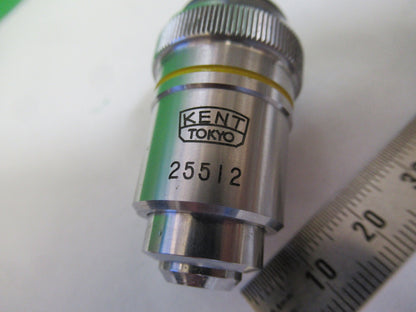 KENT TOKYO OBJECTIVE LENS 40X MICROSCOPE PART AS PICTURED &G2-A-27