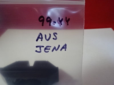 AUS JENA 7X OBJECTIVE LIGHT SPLIT MICROSCOPE PART OPTICS AS PICTURED &99-44
