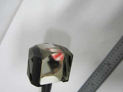Mounted Beam Splitter Prism for Ernst Leitz Microscope Optics
