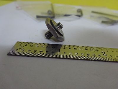 LOT PARTS MEGGITT STUDS TOOLS ISOLATED BASE for ACCELEROMETER TESTING #W4-49