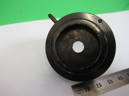 Vintage Bausch & Lomb Condenser + Iris Diagph Microscope Part