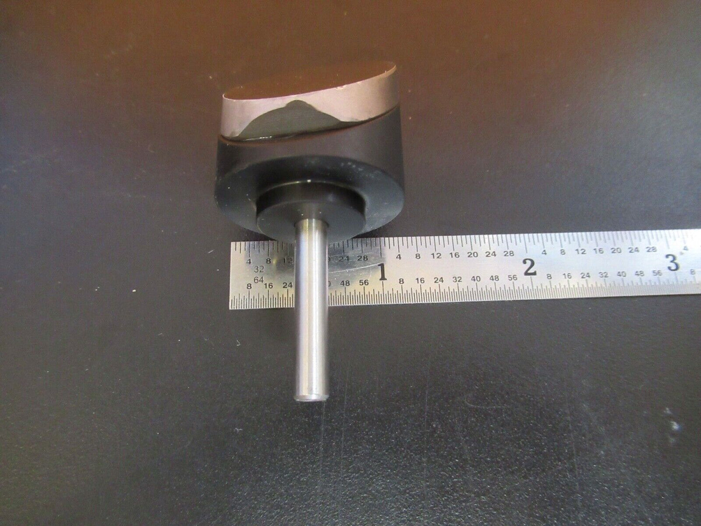 OLYMPUS ELLIPTICAL MOUNTED MIRROR OPTICS MICROSCOPE PART AS PICTURED &5M-A-57