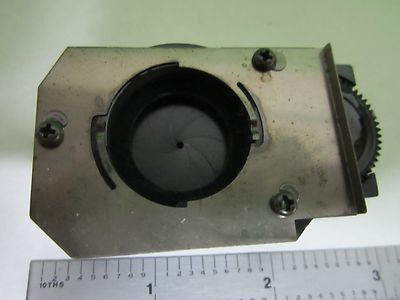 MICROSCOPE PART NIKON VERTICAL ILLUMINATOR IRIS OPTICS AS IS BIN#T2-21