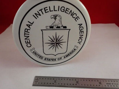 COLLECTABLE COASTER for cups CIA CENTRAL INTELLIGENCE AGENCY AS IS #80-32