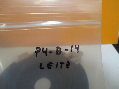ANTIQUE LEITZ WETZLAR ROTABLE POLARIZATION MICROSCOPE STAGE AS PICTURED #P4-B-14