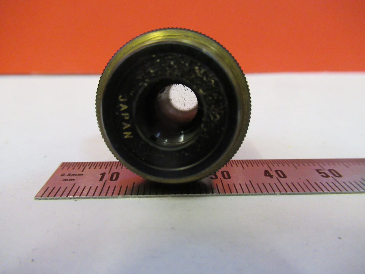 Olympus Japan 10X Objective Lens Microscope Part