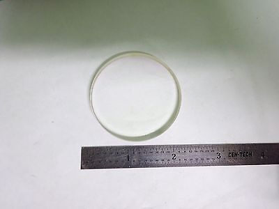 OPTICAL FLAT FUSED SILICA LASER OPTICS AS IS BIN#W9-E-24