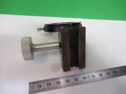 BAUSCH LOMB condenser holder ASSEMBLY OPTICS MICROSCOPE PART AS PIC  G5-A-111