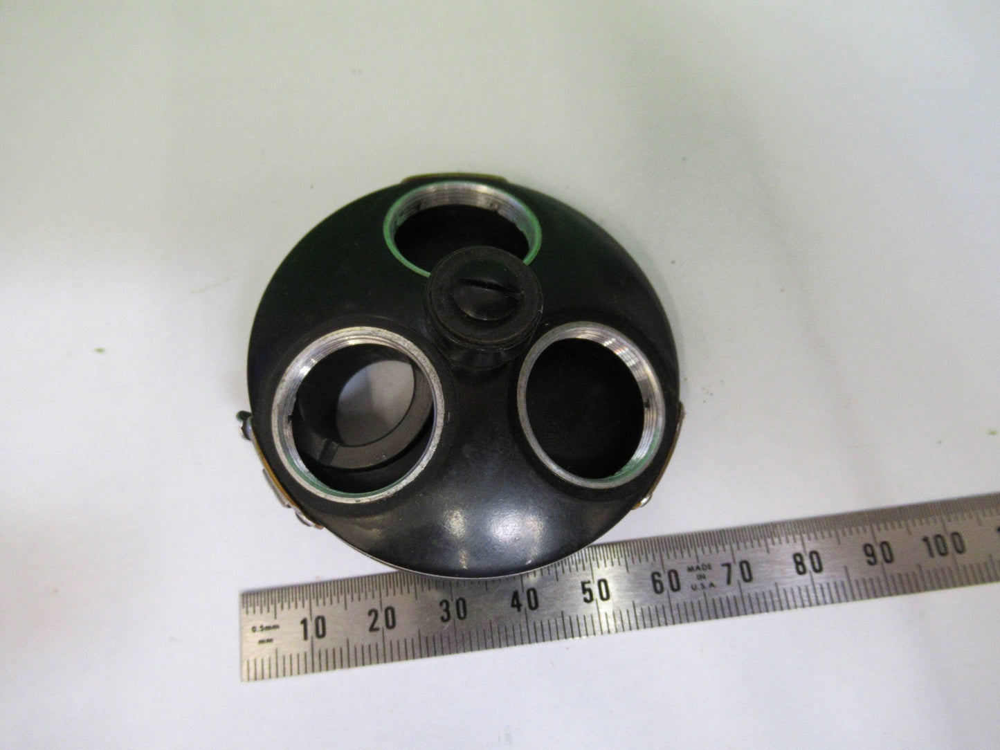 ANTIQUE NOSEPIECE AO SPENCER MICROSCOPE PART AS PICTURED U9-A-38