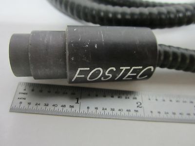 MICROSCOPE PART FOSTEC RING FIBER OPTIC ILLUMINATOR AS IS OPTICS BIN#R4-01