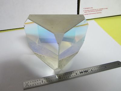 Optical Huge Prism Coated [chips on corners] Laser Optics