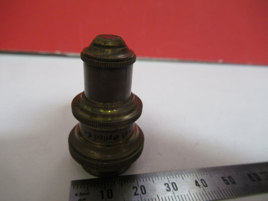 Brass Objective Antique Bausch & Lomb Microscope