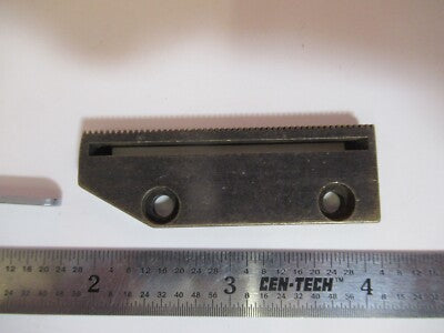 LOT CLIP + BRASS GEAR ANTIQUE MICROSCOPE PART AS PICTURED &1E-C-81