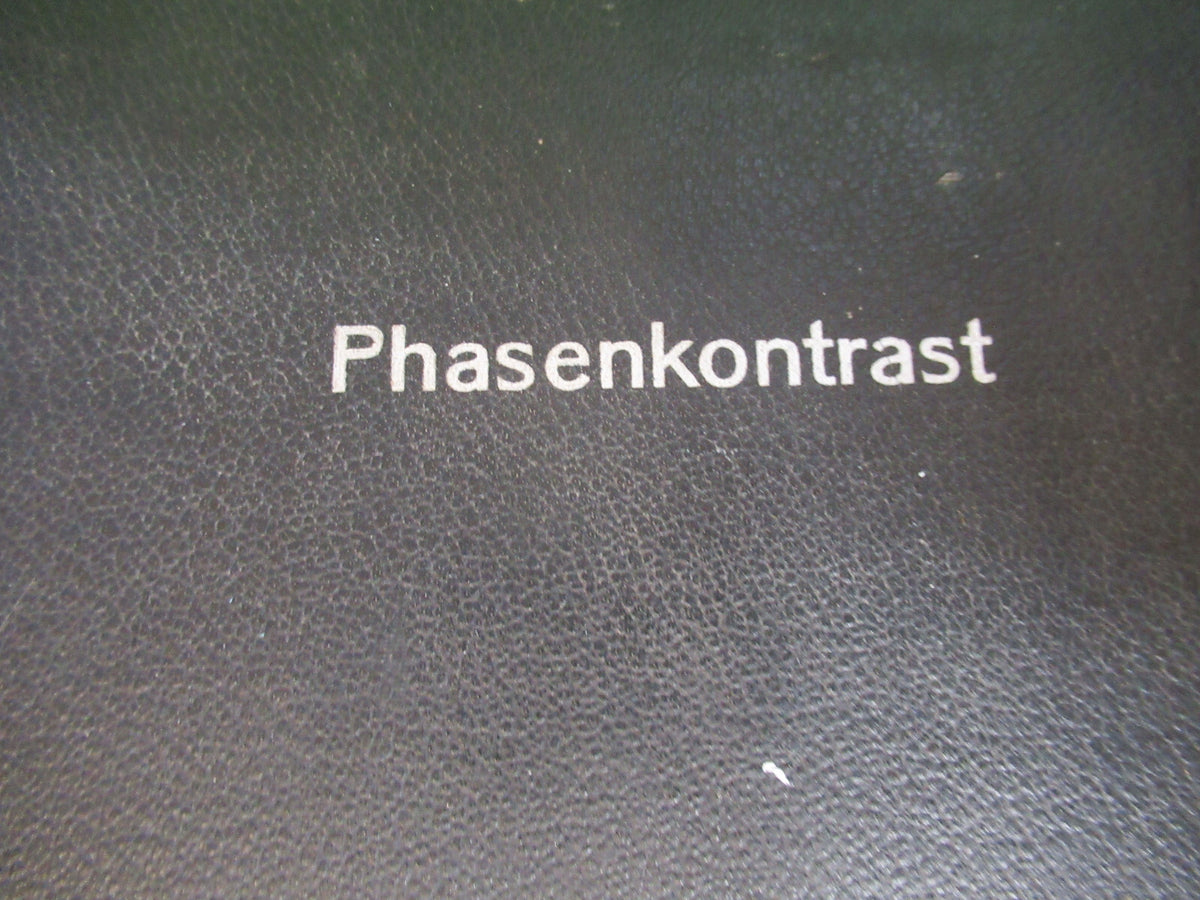 EMPTY WILD HEERBURGG PHASENKONTRAST BOX MICROSCOPE PART AS PICTURED &Z8-A-45