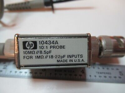 HP AGILENT PROBE 10434A OSCILLOSCOPE EMI TEST RF MICROWAVE AS PIC &17-B-09