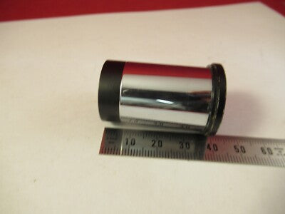 LEITZ GERMANY MICROSCOPE PART EYEPIECE OCULAR 10X LENS OPTICS AS PICTURED 8-A-16