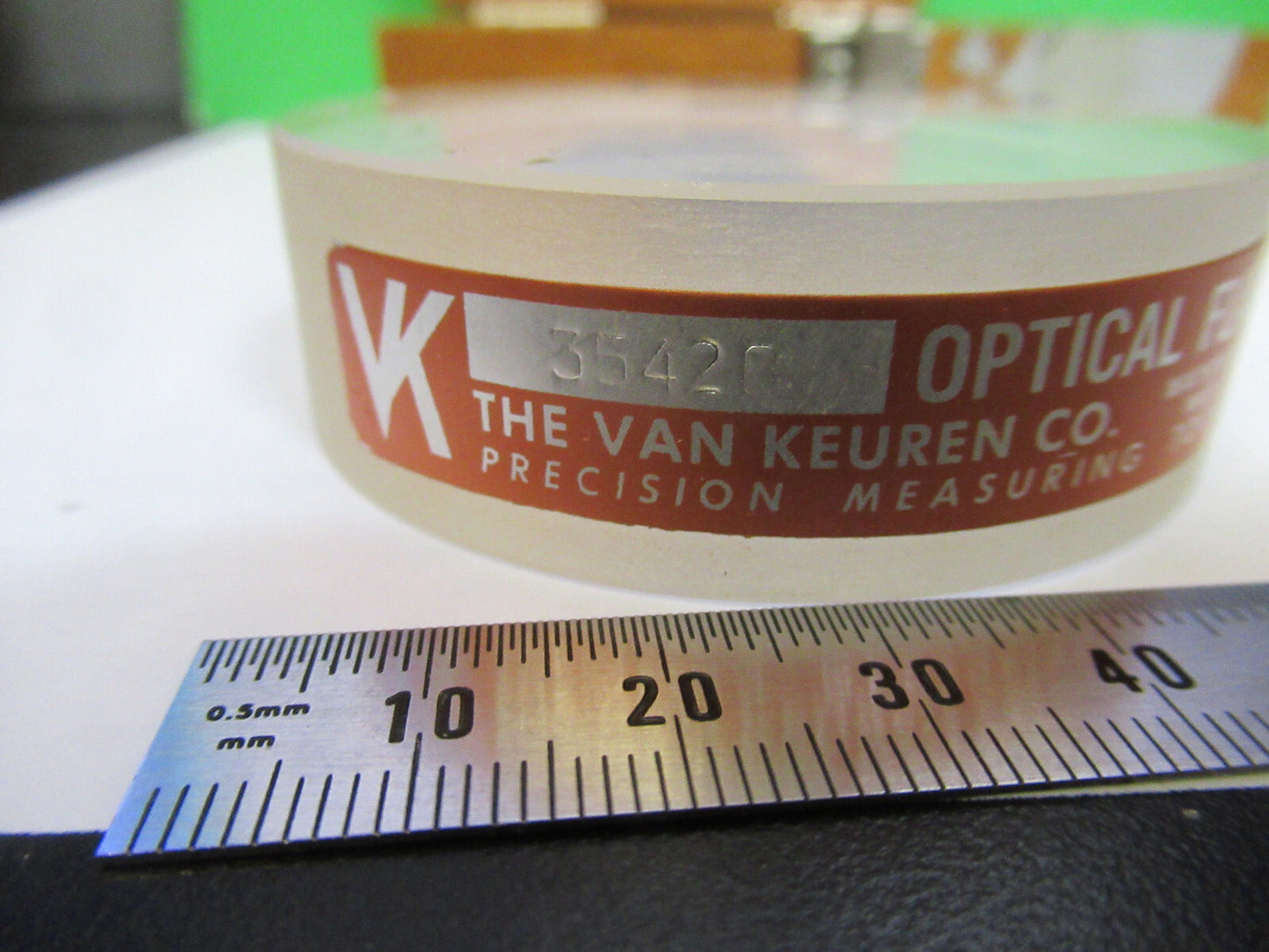 or Repair Optical Flat Substrate Fused silica Pictured