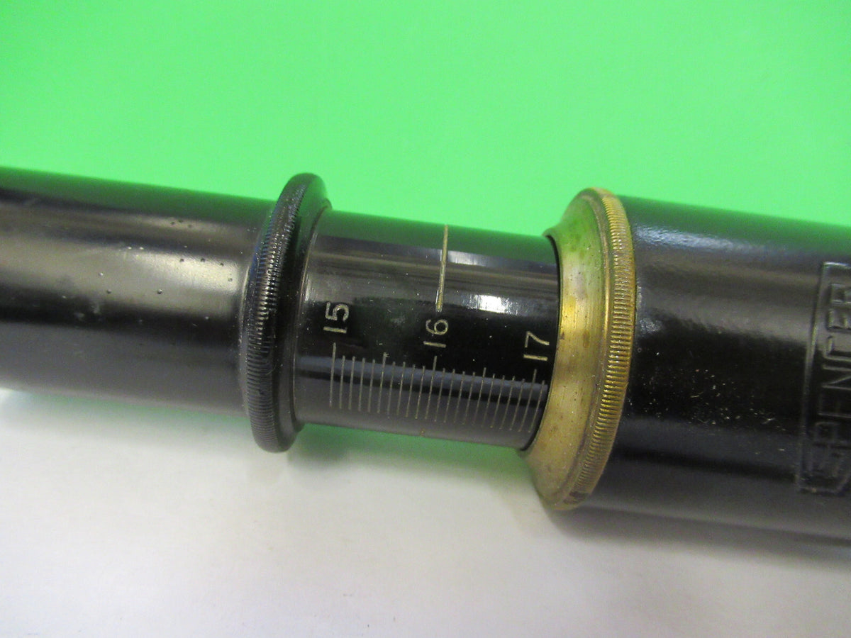 Antique Spencer Lens Co. Tubus + Nosepiece Microscope Part Optics