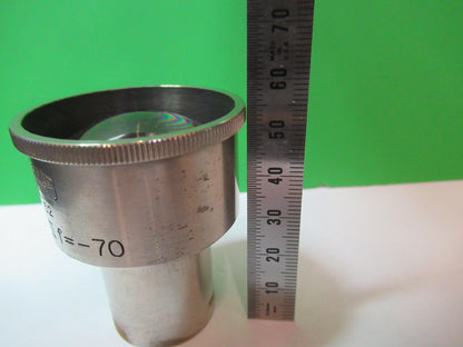 CARL ZEISS JENA HOMAL II f=-70 OKULAR MIKROSKOP TEILOPTIK AS PIC &amp;R3-B-107 