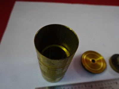 Antique Brass Portable Seeds Microscope Vintage Part AS IS
