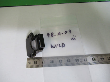 WILD SWISS GLASS PRISM OPTICS MICROSCOPE OPTICAL PART AS PICTURED 98-A-07