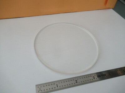 OPTICAL 4.25" FLAT BK7 GLASS WINDOW ROUND PRO OPTICS AS PICTURED #F2-A-22