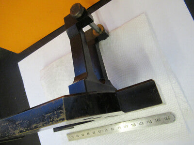 Antique Carl Zeiss AG Brass Horseshoe Rare Microscope Part