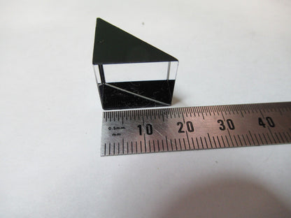 OPTICAL PRISM GLASS OPTICS  MICROSCOPE PART AS PICTURED T5-A-92