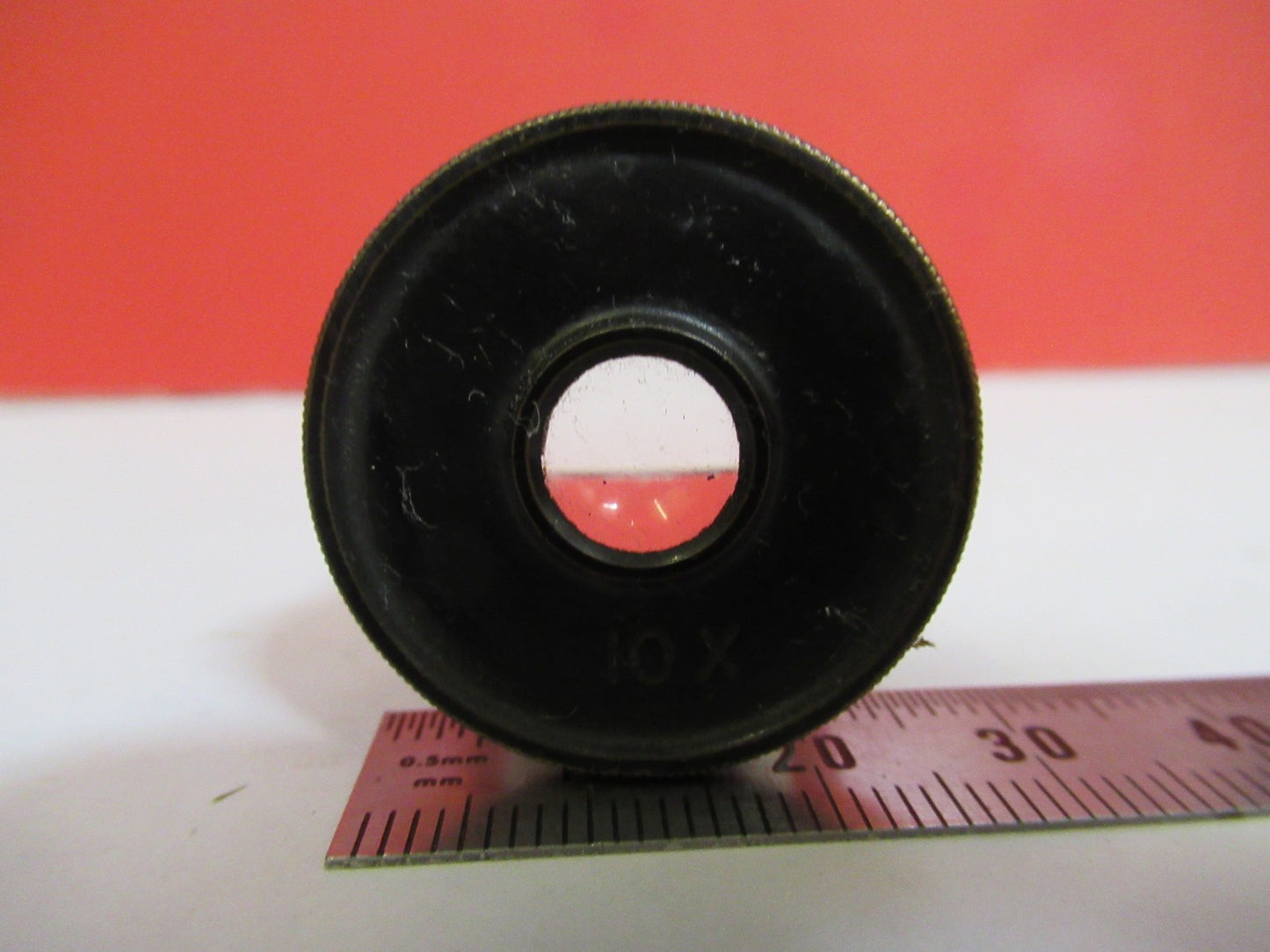 ANTIQUE LEITZ GERMANY 10X EYEPIECE OCULAR MICROSCOPE PART As Pictured V7-A-33