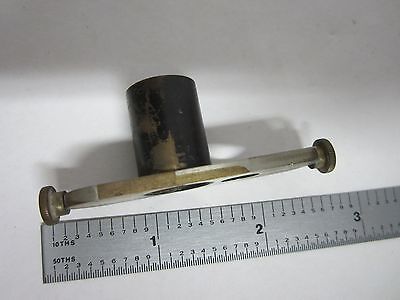 VINTAGE PRISM SLIDE OPTICS ?? DIC ?? FOR MICROSCOPE AS IS BIN#J3-28