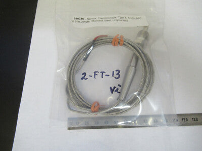 OMEGA THERMOCOUPLE TYPE K STAINLESS STEEL WELL PROBE  AS PICTURED #2-FT-13